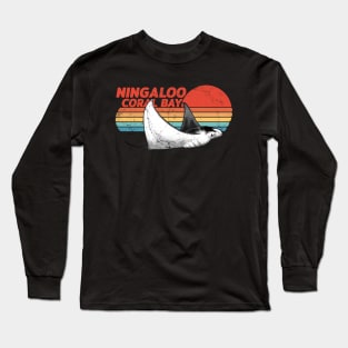 Ningaloo Coral Bay Manta Ray Long Sleeve T-Shirt